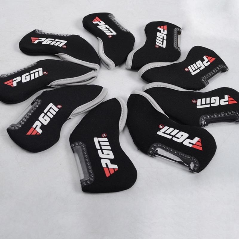 NNEIDS Black Red Wood Golf Head Cover Pusher Set - Wood Rod